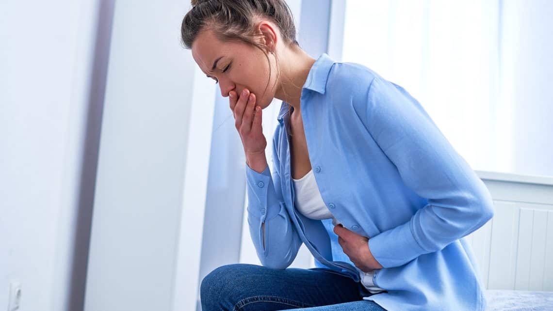 Does vomiting cause dental problems?